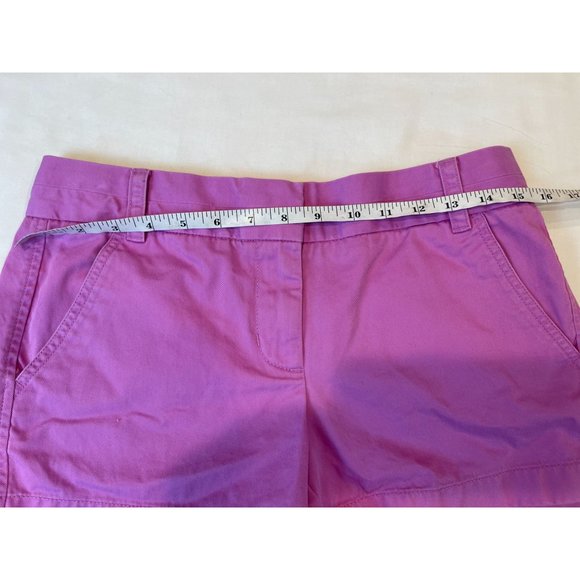 J. Crew Womens Broken-In Chino Shorts 100% Cotton Mid Rise Purple Pink Size 2 - Picture 3 of 8